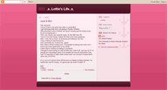 Desktop Screenshot of lottie675.blogspot.com
