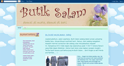 Desktop Screenshot of butiksalam.blogspot.com