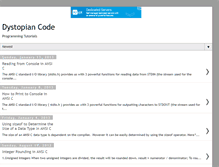 Tablet Screenshot of dystopiancode.blogspot.com