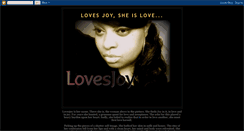 Desktop Screenshot of lovesjoy.blogspot.com