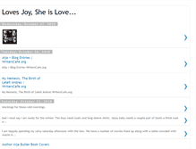 Tablet Screenshot of lovesjoy.blogspot.com