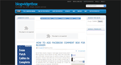 Desktop Screenshot of blogwidgetbox.blogspot.com