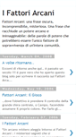 Mobile Screenshot of ifattoriarcani.blogspot.com
