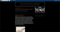 Desktop Screenshot of cml-chicagomusiclibrary.blogspot.com