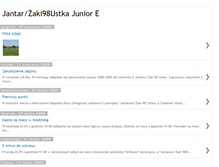 Tablet Screenshot of jantarustka.blogspot.com