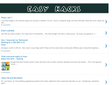 Tablet Screenshot of easyhacks.blogspot.com