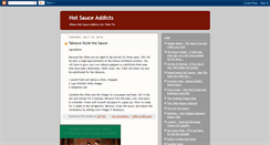 Desktop Screenshot of hotsauceaddicts.blogspot.com