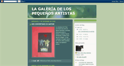 Desktop Screenshot of galeriapequenosartistas.blogspot.com