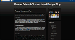 Desktop Screenshot of marcusedwards.blogspot.com