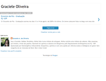 Tablet Screenshot of gracieleoliveira.blogspot.com