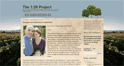 Desktop Screenshot of 129project.blogspot.com