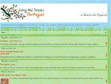 Tablet Screenshot of livingthedreamportugal.blogspot.com