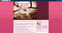 Desktop Screenshot of mividaalmundo.blogspot.com