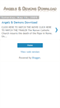 Mobile Screenshot of angelsdemonsdownload.blogspot.com