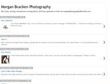 Tablet Screenshot of morganbphotography.blogspot.com