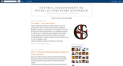 Desktop Screenshot of centruldestudiisicercetariezoterice.blogspot.com