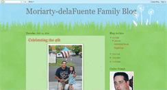 Desktop Screenshot of moriarty-delafuente.blogspot.com