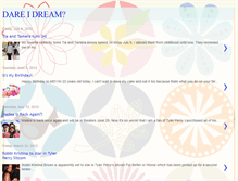 Tablet Screenshot of dareidream10.blogspot.com