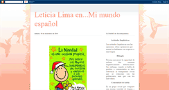 Desktop Screenshot of meumundoespanhol.blogspot.com