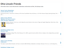 Tablet Screenshot of ohiolincolnfriends.blogspot.com