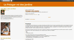 Desktop Screenshot of potager-roidesjardins.blogspot.com