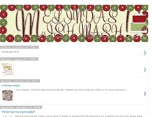 Tablet Screenshot of melindasmishmash.blogspot.com