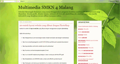 Desktop Screenshot of mm-smkn4-malang.blogspot.com