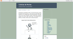Desktop Screenshot of cronicasperche.blogspot.com