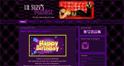 Desktop Screenshot of lilsuzysparadise.blogspot.com