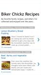 Mobile Screenshot of bikerchickzrecipes.blogspot.com