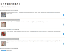 Tablet Screenshot of kotikerros.blogspot.com
