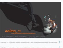 Tablet Screenshot of animata-installation.blogspot.com