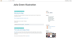 Desktop Screenshot of juliagreenillustration.blogspot.com