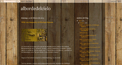 Desktop Screenshot of albordedelcielo.blogspot.com