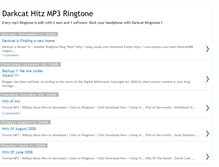 Tablet Screenshot of darktone.blogspot.com