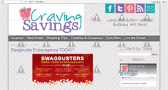 Desktop Screenshot of cravingsavings.blogspot.com