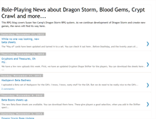 Tablet Screenshot of dragonstormrpg.blogspot.com