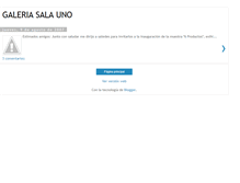 Tablet Screenshot of galeriasalauno.blogspot.com