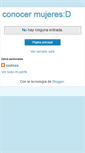 Mobile Screenshot of conocer-amigos-amigas.blogspot.com