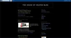 Desktop Screenshot of houseofheatonblog.blogspot.com