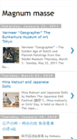 Mobile Screenshot of magnummasse.blogspot.com
