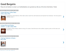 Tablet Screenshot of harrison-goodbargains.blogspot.com
