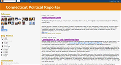 Desktop Screenshot of connecticutpoliticalreporter.blogspot.com