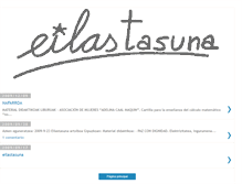 Tablet Screenshot of eilastasuna.blogspot.com