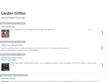 Tablet Screenshot of gardenglitter.blogspot.com