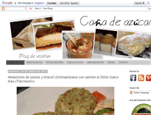 Tablet Screenshot of canyadeazucar-divina.blogspot.com