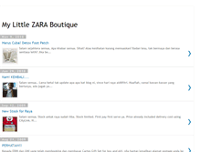 Tablet Screenshot of littlezaraboutique.blogspot.com