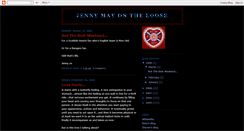 Desktop Screenshot of jennymayontheloose.blogspot.com