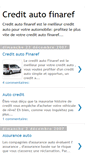 Mobile Screenshot of creditauto-finaref.blogspot.com