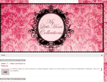 Tablet Screenshot of mylittleheartcollection.blogspot.com